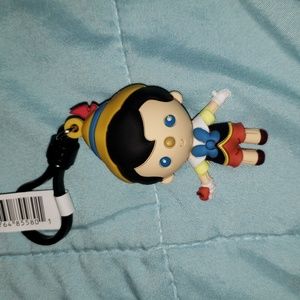 Pinocchio Figural Bag Clip Disney Keychain Series 47